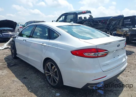 2020 Ford Fusion Titanium z USA, uszkodzony, nr VIN 3FA6P0K98LR173776